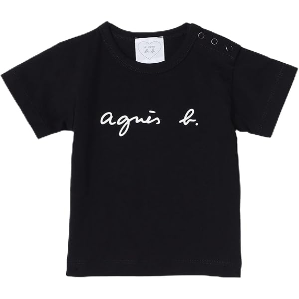 Amazon | [agnes b.] [アニエスべー] キッズ ロゴ Tシャツ S137