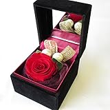 プレゼント 女性 花 バラ ジュエリーボックス サンモクスイ（商標登録済）の手作り