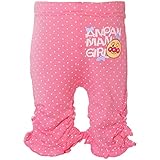 2017年 夏物 アンパンマンガール 天竺 クロップド ドット ハーフパンツ Anpanman Girl ピンク◇95cm