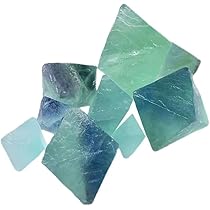 Amazon.co.jp: 蛍石八面体 フローライト fluorite 天然鉱物 鉱物標本 