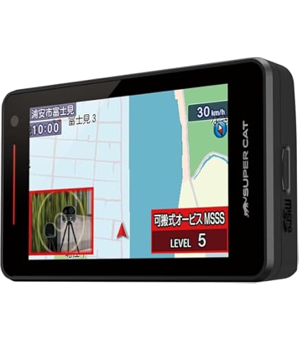 SUPER CAT ユピテル GS403 レーザー&レーダー探知機