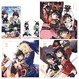 この素晴らしい世界に爆焔を！ 全3巻セット 完全数量限定版 特典付き【Blu-ray】【ブルーレイ】［原作イラスト・三嶋くろね描き下ろしB2タペストリー＆アクリルスタンド2個セット付き］[高橋李依]