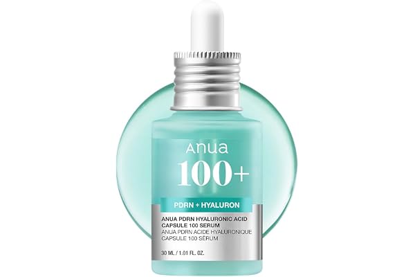 ANUA(アヌア) PDRNヒアルロン酸カプセル100セラム30ml 美容液 スキンケア【公式・正規品】 | スマートカプセル処方 水光セラム 導入美容液 うるおい 保湿 ハリ 水光肌 キメ 水分 ツヤ肌 コラーゲン インナードライ肌 乾燥肌 混合肌