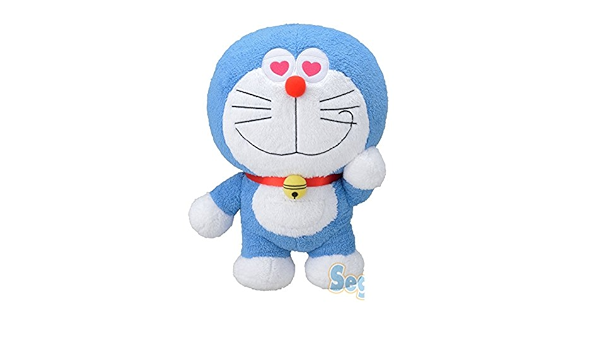 Amazon ドラえもん ギガジャンボハート目ぬいぐるみ ぬいぐるみ おもちゃ