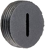 uxcell　カーボンブラシホルダーキャップ　2個　18mm直径　プラスチック　ブラック