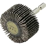 ヤナセ インパクト用 軸付フラップホイール 【6.35mm軸】 φ50×25×6.35 A#40 HUFN503