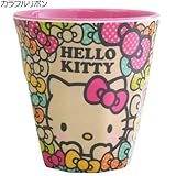 ケイカンパニー ハローキティ メラミンカップ カラフルリボン KT-MM-CR
