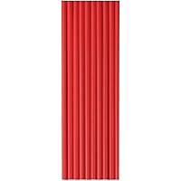 大黒工業 ストレート ストロー 赤 裸 500本入 6403453
