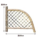 【国産】竹垣(虎竹光悦寺垣) (3尺)