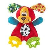 New Cute Infant Plush Toy Comfort Towel With Sound Paper And Baby Teether [並行輸入品]