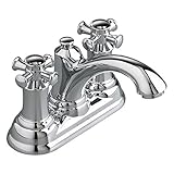 American Standard 7415.221.002 Portsmouth Centerset Faucet with Speed Connect Drain with Cross Handl
