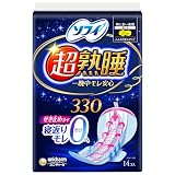 ソフィ 超熟睡ガード 330 14枚(くるっとテープつき)〔生理用ナプキン 夜用〕