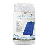Ginsey Aquatouchソフトas grassバスマット 13-1/4-Inch by 25-1/2-inch ホワイト 08802