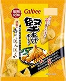カルビー 堅あげポテト待望の香ばしにんにく味 60g×12袋