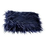 ノーブランド品 　2枚　ベビー　新生児　ベビーカー用　記念写真　小道具　ブランケット　おくるみ　毛布　ラップ　敷物　3色選べる - ネイビーブルー