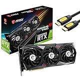 MSI GeForce RTX 3060 Ti 搭載 DirectX 12 Gaming X Trio VR Ready グラフィックスボード 8GB 256-Bit GDDR6 PCIe 4.0 Ray Tracing RGB サポート X TORX Fan 4.0 3xDisplayPort HDMI 2.1 8K （Mytrix HDMI Cable付き）