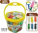 みてみてのこむぎねんど　6色入