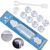 Clear Child Proofing Corner Guards Protectors Set with 8 Protector Guard Cushions - Protects Babies 