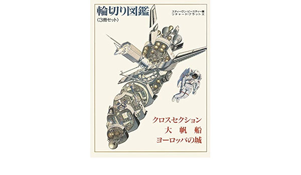 輪切り図鑑3冊セット リチャード プラツト スティーヴン ビースティー 本 通販 Amazon