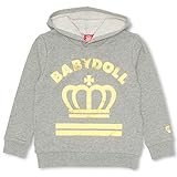 ベビードール 箔王冠パーカー 子供服 140cm グレー