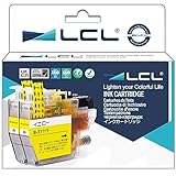 LCL Brother用 ブラザー用 LC3111 LC3111Y 互換インクカートリッジ （2パック イエロー）対応機種：DCP-J572N/J577N/J582N/J587N/J972N/J973N-W/B/J978N-W/B/J982N-W/B/J987N-W MFC-J738DN/J738DWN/J893N/J898N/J903N/J998DN/J998DWN