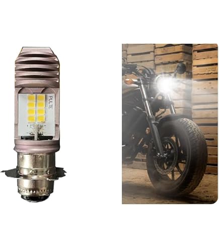 Amazon | P15D-25-3 バイク LED ヘッドライト PH8 バルブ Hi/Lo AC/DC