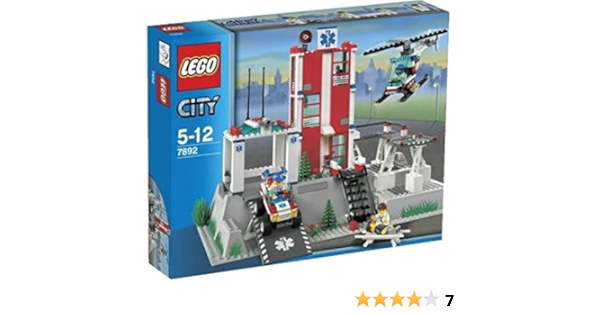 Amazon レゴ Lego シティ 病院 72 ブロック おもちゃ