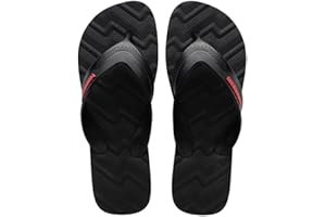 Havaianas - Track Waves, Comfortable, Safe and Durable Flip-Flops, Wide and Rounded Straps and Anatomical Sole with Pattern, Men