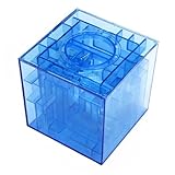 1pcs新しいお金迷路コインボックス3dパズルSaving Bank Coin Bank Moneyボックスキッズヴィンテージギフト賞^。