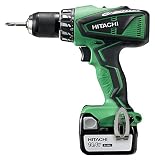 日立工機 14.4V コードレスドライバードリル 充電式 3.0Ahリチウムイオン電池、急速充電器、予備電池、ケース付 DS14DBEL(2LSCK)