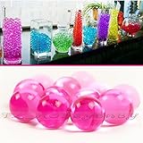 クリスタルボール　水でぷよぷよ　ジェリーボール　マジック　ガーデニング/水耕栽培/培養土類　ローズレッド