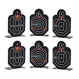 ピュアシーク シューティングターゲット エアガン ターゲット 金属標的 メタル 的 射撃練習 サバゲー 3種6点セット