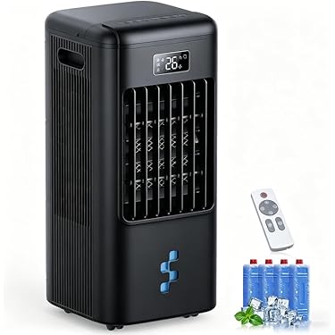 冷風扇 冷風機 (ほぼ新品） Amazon.co.jp: 【工事不要】冷風機 冷風扇風機 冷風扇 移動式エアコン