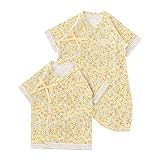(チャックルベビー) chuckle BABY * スウィートガール * 小花柄 新生児 肌着セット イエロー 50-60cm P6083-00-41