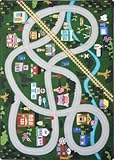 Joy Carpets Kid Essentials Active Play & Juvenile My Community Helpers Rug, Multicolored, 7'8" x 10'