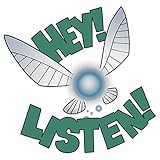 PVC Sticker Legend of Zelda Ocarina of Time - Navi Hey! Listen By Best Gift Shop [並行輸入品]