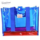 (オーシャンアンドグラウンド)Ocean&Ground トート型プールバッグ "OAHU" ブルー