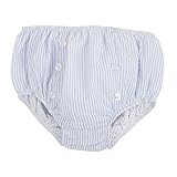 Mud Pie Seersucker Swim Covers カラー: ブルー