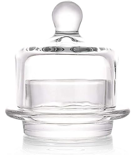 Amazon | ZOOFOX ガラスバターディッシュ 2個パック 小さなガラス