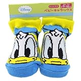 ドナルドダック《ストライプ》ベビーソックス（新生児靴下）ディズニーキャラクターグッズ通販