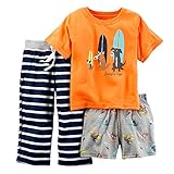 carter's (カーターズ) Tシャツ ハーフパンツ 3点セット 3T[歳] 3ピース セット 男の子 ベビー 半袖 スパッツ [並行輸入品]