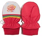 アンパンマン キッズ用ミトン手袋 ふえ入り 女児 乳児 幼児 9511 S(3才) Bレッド
