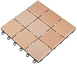 TOTO 屋外用ジョイントタイル バーセア MGシリーズ 10枚セット サニーベージュ AP10MG01UFRJ (MG0110) カラーミックスタイプ