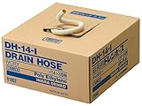 因幡電工 エアコン用 8個 ドレンホース アイボリー DH-14-I (8)