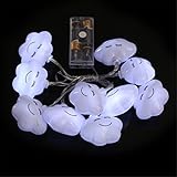 Infabe ハロウィン LED LEDライト 飾りスター クリスマス ホームパーティー LEDストリングライト 雲形の装飾 雰囲気作り クリスマス飾り 電飾 電球 電池 ルミネーション かわいい