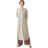 Amazon Co Jp コムサ イズム Comme Ca Ism コットン Tシャツワンピース 12 34ot01 1 服 ファッション小物