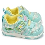 [オシュコシュ] OSHKOSH B390 子供スニーカー ベビーシューズ マジック式 軽量 ミント 13.5cm