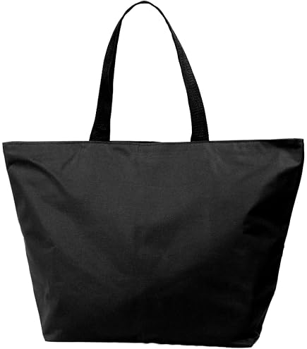 大容量A4トートバッグ　黒 Amazon.co.jp: 【雑誌掲載】 Chicer トートバッグ メンズ 大容量 A4