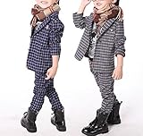jingle linlin  グレー 紺 男の子 フォーマル 上下 2点 セット ジャケット ブレザー ズボン スーツ パンツスーツ 男子 長袖 子供服 キッズ 結婚式 発表会 お宮参り 七五三 誕生