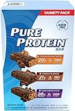  Pure Protein High Protein Bar Variety -18/1.76 oz. 　プロテイン　バー　20g Protein バラエティパック　18本 [海外直送品]